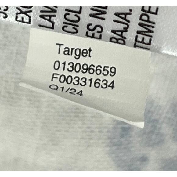 Universal Thread Blue Floral Smocked Linen Spaghetti Strap Sundress Dress Size M - Picture 7 of 7